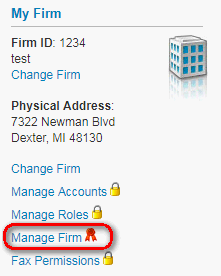 Manage Firm